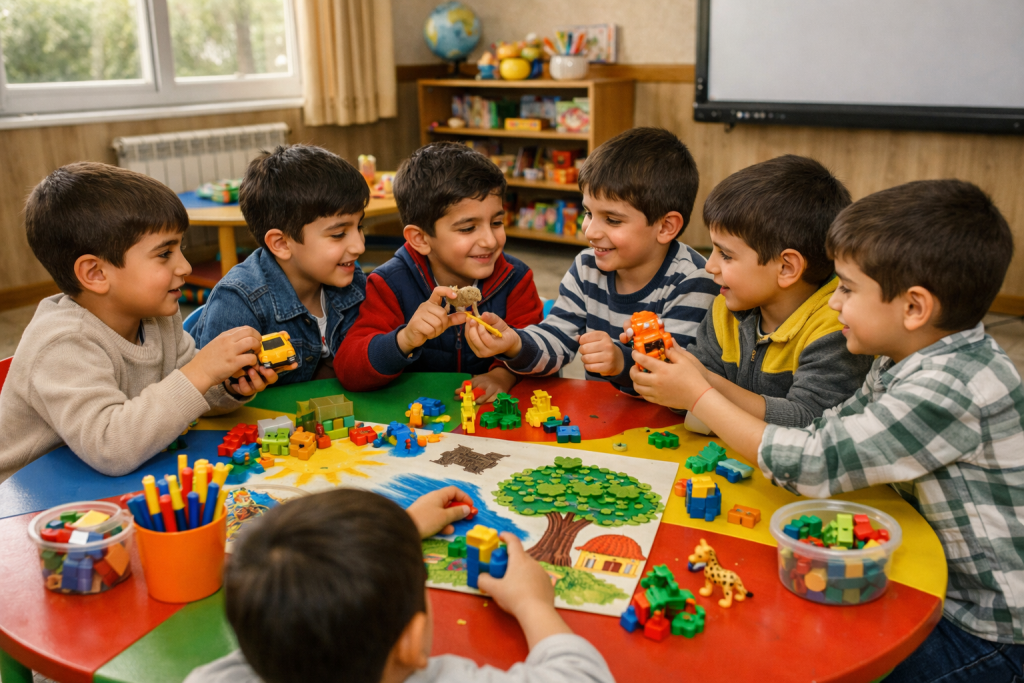 کودک در سن مناسب ثبت نام پیش دبستانی در حال ورود به مدرسه
