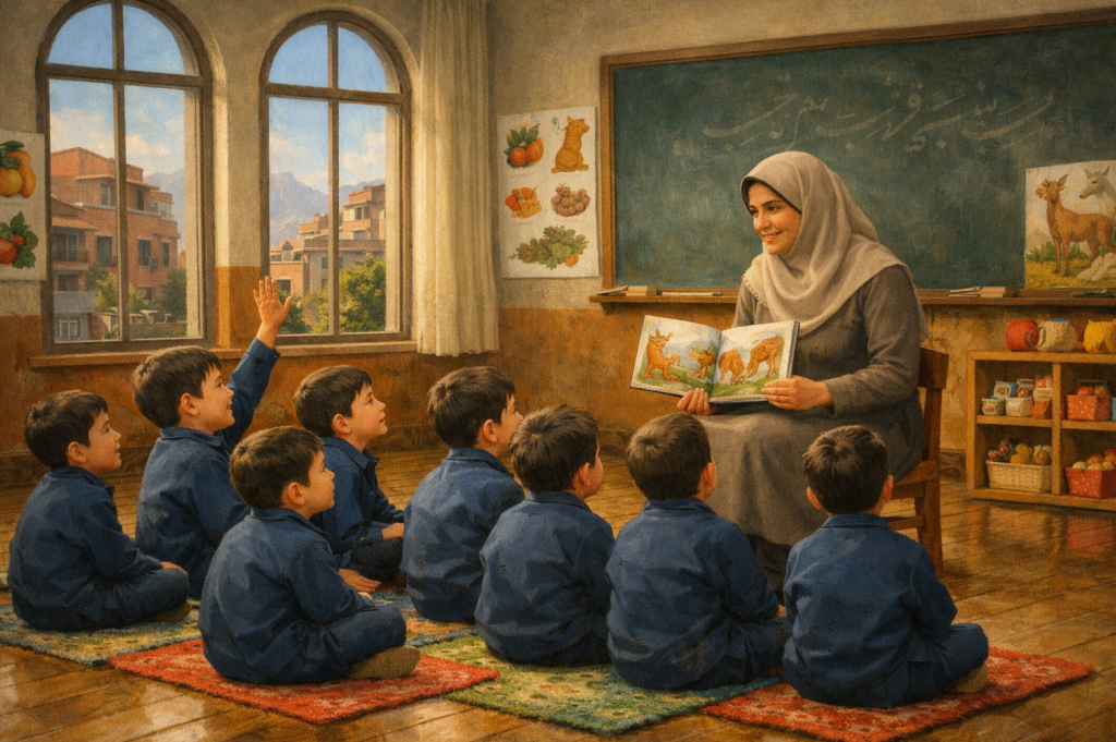 پیش دبستانی تو مهد باشه بهتره یا خود مدرسه؟